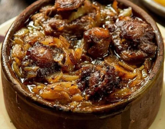 طاجن عكاوي بالكوارع