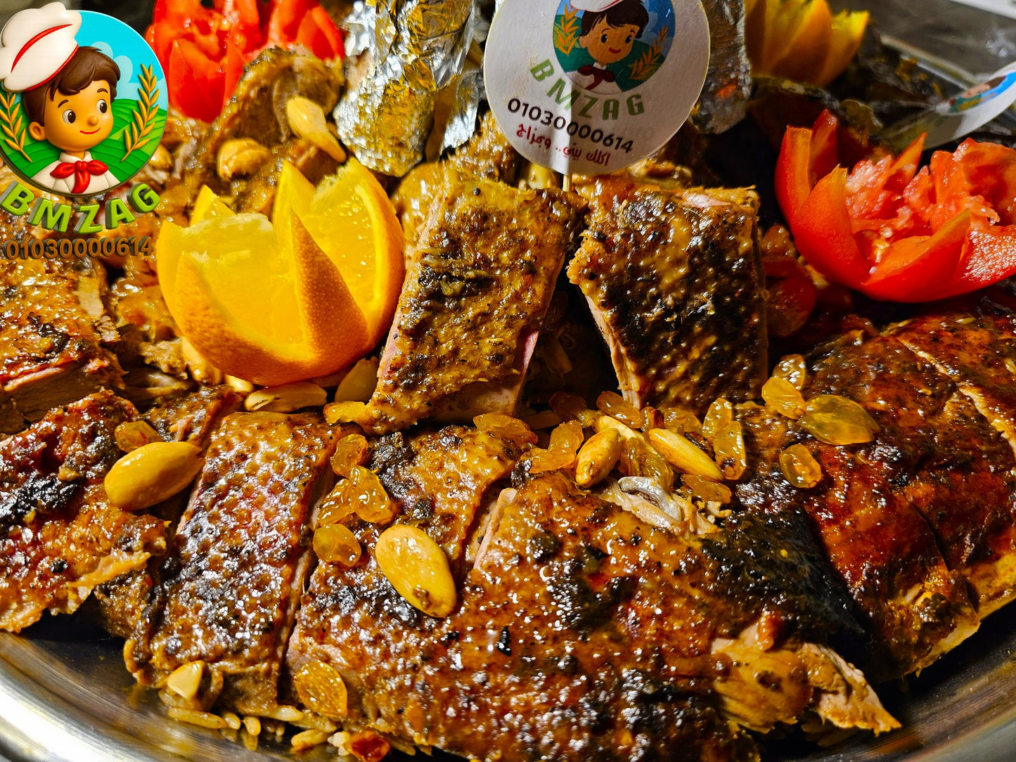 سفرة الديك الروميVIPلعدد 25-30 فرد