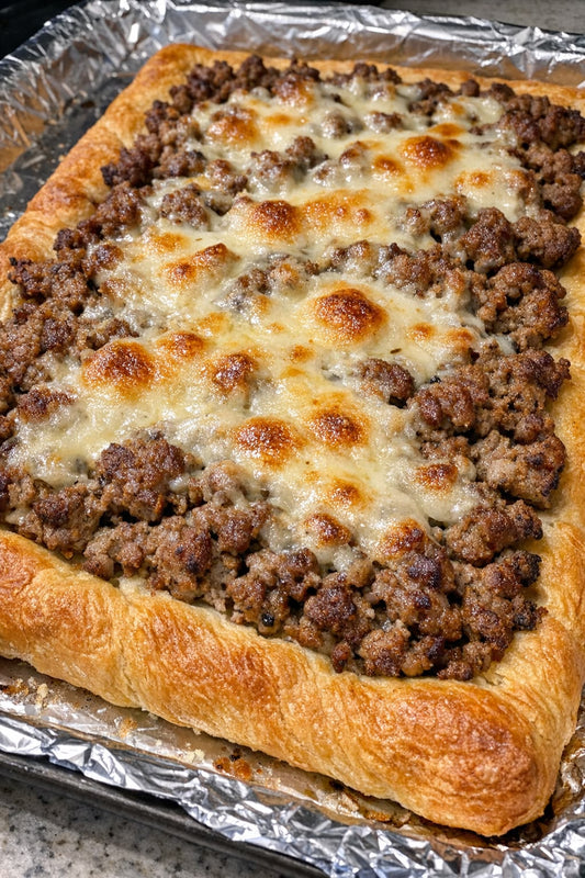 فطيرة باللحم المفروم كبير;